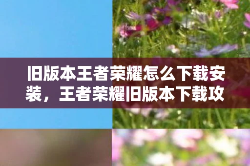 旧版本王者荣耀怎么下载安装，王者荣耀旧版本下载攻略