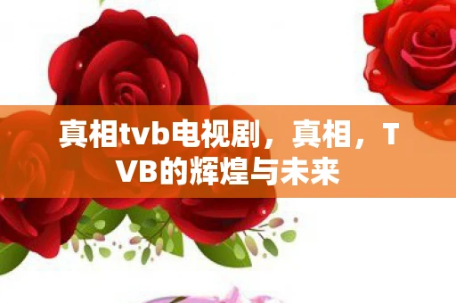 真相tvb电视剧，真相，TVB的辉煌与未来