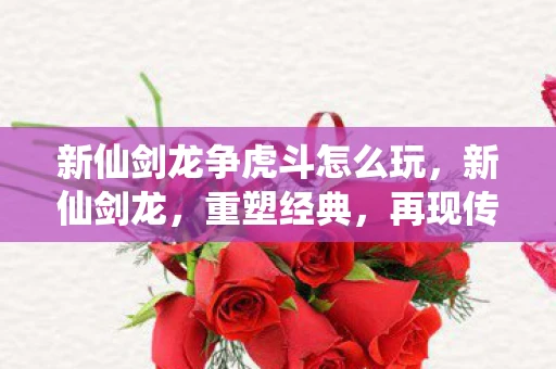 新仙剑龙争虎斗怎么玩，新仙剑龙，重塑经典，再现传奇