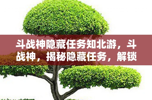 斗战神隐藏任务知北游，斗战神，揭秘隐藏任务，解锁未知冒险