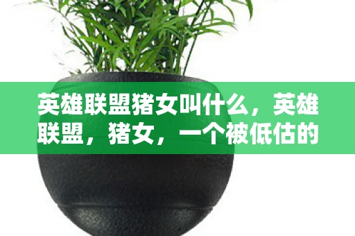 英雄联盟猪女叫什么，英雄联盟，猪女，一个被低估的打野英雄