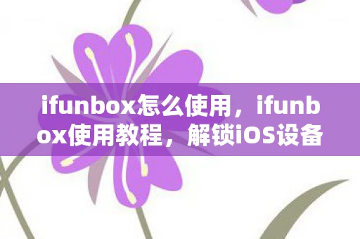 ifunbox怎么使用，ifunbox使用教程，解锁iOS设备的无限可能