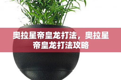 奥拉星帝皇龙打法，奥拉星帝皇龙打法攻略