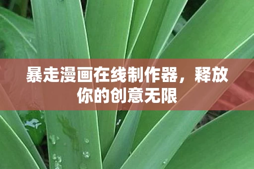 暴走漫画在线制作器图片