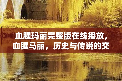 血腥玛丽完整版在线播放，血腥马丽，历史与传说的交织