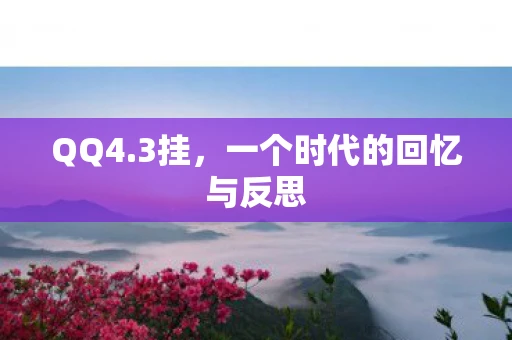 QQ4.3挂，一个时代的回忆与反思
