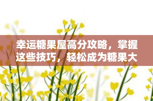 幸运糖果屋高分攻略图片