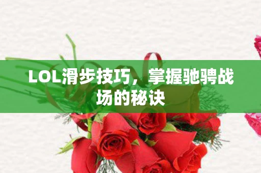 掌握驰骋战场的秘诀图片