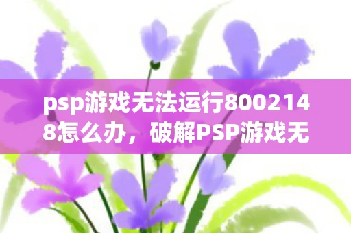 psp游戏无法运行8002148怎么办,破解PSP游戏无法运行80020148错误,全面指南 psp游戏无法运行8002148怎么办,破解PSP游戏无法运行80020148错误,全面指南