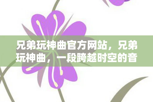 兄弟玩神曲官方网站，兄弟玩神曲，一段跨越时空的音乐之旅