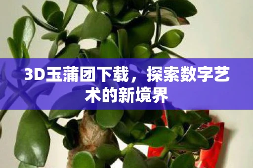 3D玉蒲团下载，探索数字艺术的新境界