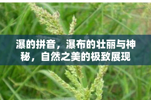 瀑的拼音，瀑布的壮丽与神秘，自然之美的极致展现