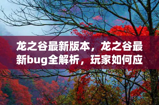 龙之谷最新版本，龙之谷最新bug全解析，玩家如何应对与反馈