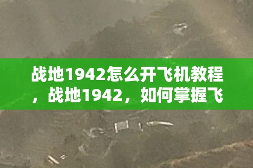 战地1942怎么开飞机教程，战地1942，如何掌握飞行技巧