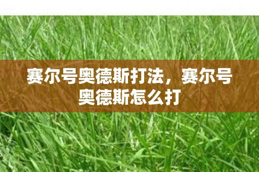 赛尔号奥德斯打法，赛尔号奥德斯怎么打