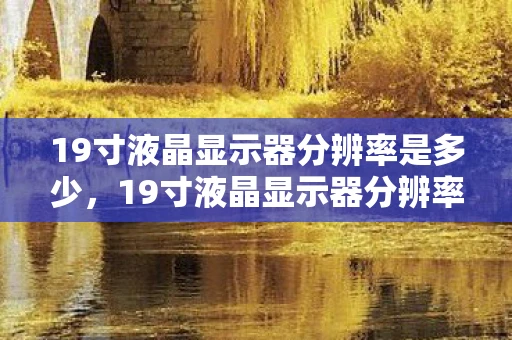 19寸液晶显示器分辨率是多少,19寸液晶显示器分辨率全解析 19寸液晶显示器分辨率是多少,19寸液晶显示器分辨率全解析