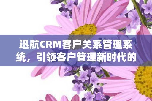 迅航CRM客户关系管理系统图片