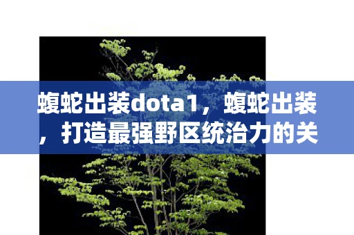 蝮蛇出装dota1，蝮蛇出装，打造最强野区统治力的关键