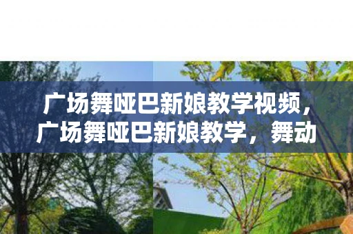 广场舞哑巴新娘教学视频，广场舞哑巴新娘教学，舞动经典，传承文化