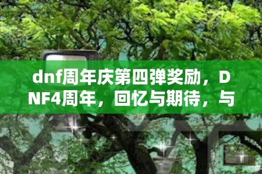 dnf周年庆第四弹奖励，DNF4周年，回忆与期待，与勇士们共赴新征途