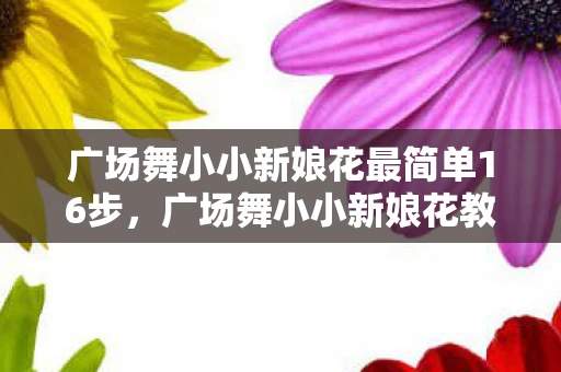 广场舞小小新娘花最简单16步，广场舞小小新娘花教学，绽放你的舞蹈之花