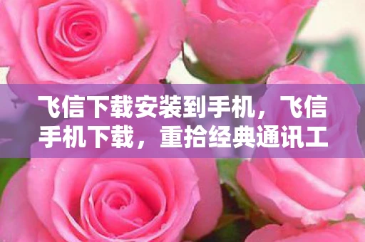 飞信下载安装到手机，飞信手机下载，重拾经典通讯工具