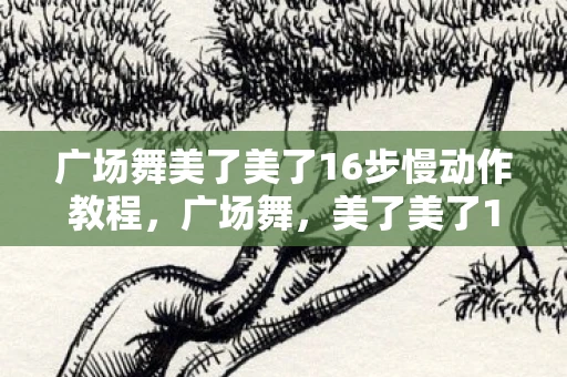 广场舞美了美了16步慢动作教程,广场舞,美了美了16步 广场舞美了美了16步慢动作教程,广场舞,美了美了16步