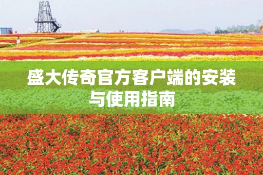 盛大传奇官方客户端的安装与使用指南图片
