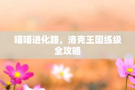 洛克王国练级全攻略图片