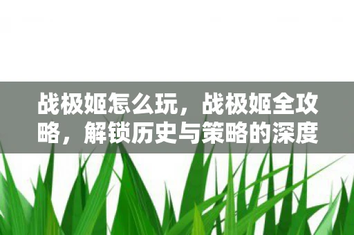 战极姬怎么玩,战极姬全攻略,解锁历史与策略的深度交融 战极姬怎么玩,战极姬全攻略,解锁历史与策略的深度交融