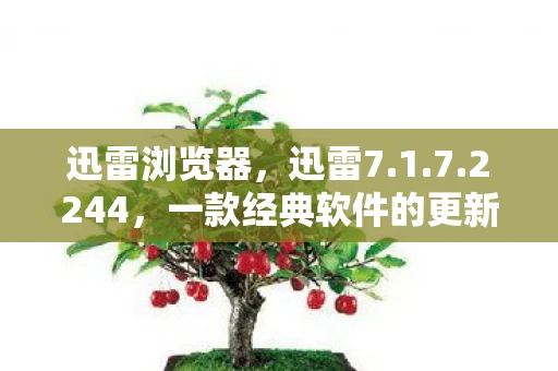 迅雷浏览器,迅雷7.1.7.2244,一款经典软件的更新与回顾 迅雷浏览器,迅雷7.1.7.2244,一款经典软件的更新与回顾