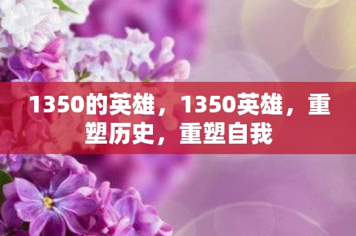 1350的英雄，1350英雄，重塑历史，重塑自我