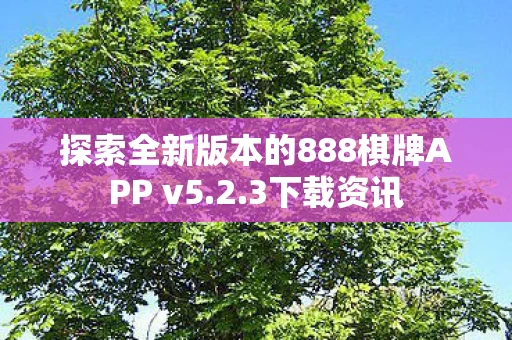探索全新版本的888棋牌APP v5图片