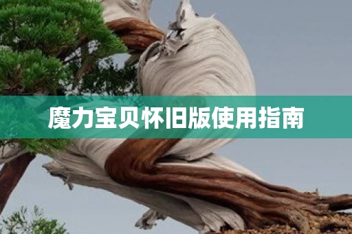 魔力宝贝怀旧版使用指南图片