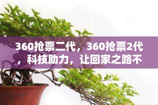 360抢票二代，360抢票2代，科技助力，让回家之路不再坎坷