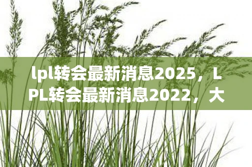 lpl转会最新消息2025，LPL转会最新消息2022，大变动与未知惊喜