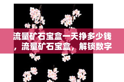 流量矿石宝盒一天挣多少钱，流量矿石宝盒，解锁数字时代的流量金矿