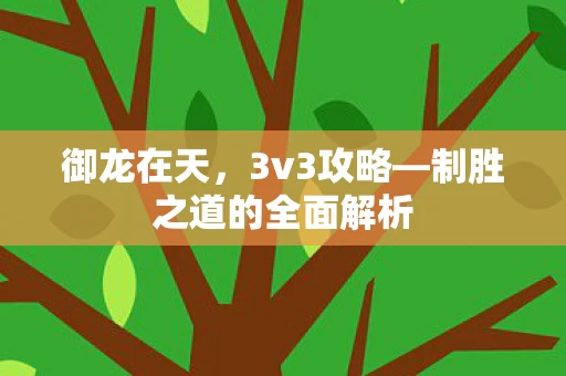 制胜之道的全面解析图片