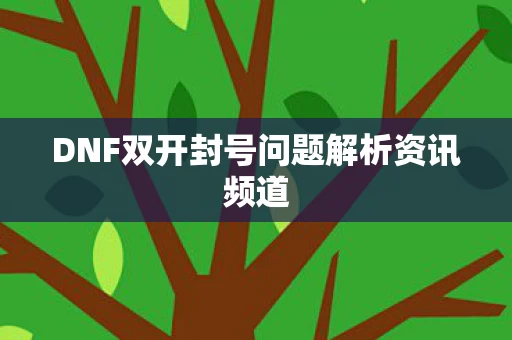 DNF双开封号问题解析资讯频道图片