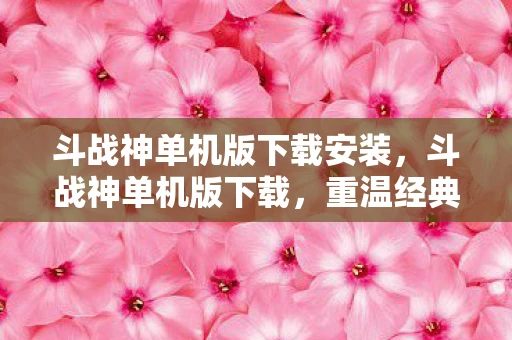 斗战神单机版下载安装，斗战神单机版下载，重温经典，再燃战意