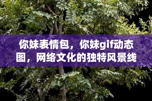 你妹表情包，你妹gif动态图，网络文化的独特风景线