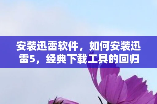 安装迅雷软件,如何安装迅雷5,经典下载工具的回归 安装迅雷软件,如何安装迅雷5,经典下载工具的回归