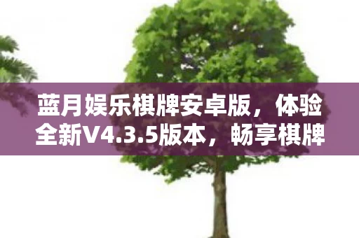 蓝月娱乐棋牌安卓版图片