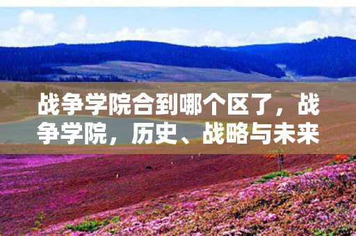 战争学院合到哪个区了,战争学院,历史、战略与未来的交汇点 战争学院合到哪个区了,战争学院,历史、战略与未来的交汇点