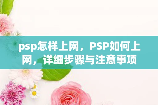 psp怎样上网,PSP如何上网,详细步骤与注意事项 psp怎样上网,PSP如何上网,详细步骤与注意事项