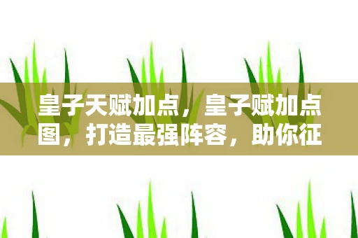 皇子天赋加点，皇子赋加点图，打造最强阵容，助你征服三国！