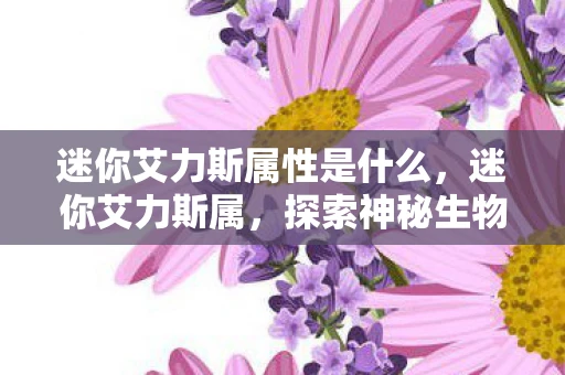 迷你艾力斯属性是什么，迷你艾力斯属，探索神秘生物世界的奇妙之旅