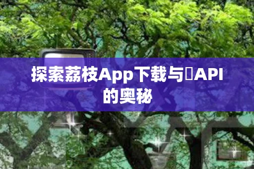 探索荔枝App下载与汅API的奥秘