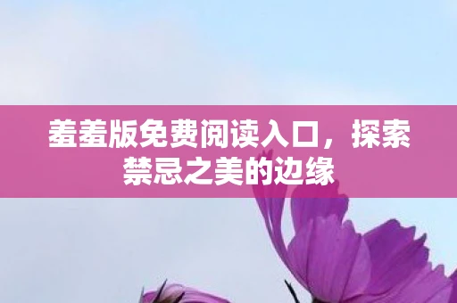 羞羞版免费阅读入口，探索禁忌之美的边缘