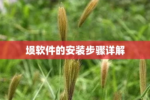 埙软件的安装步骤详解图片